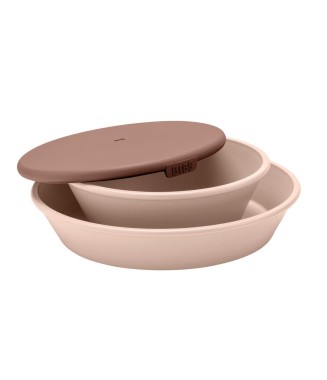 DINNER PLATE SET - BLUSH 