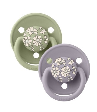 BIBS X LIBERTY DE LUX - SILICONE CAPEL FOSSIL GRAY / SAGE