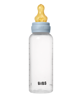 Baby BPA-Free PP Bottle Set 270ml Latex - Baby Blue