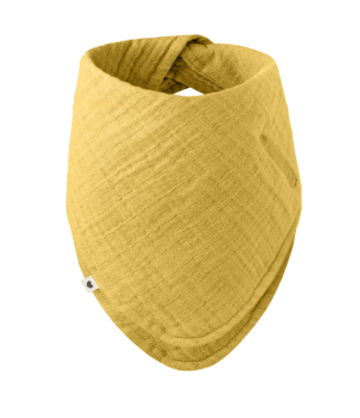 BANDANA BIB - MUSTARD